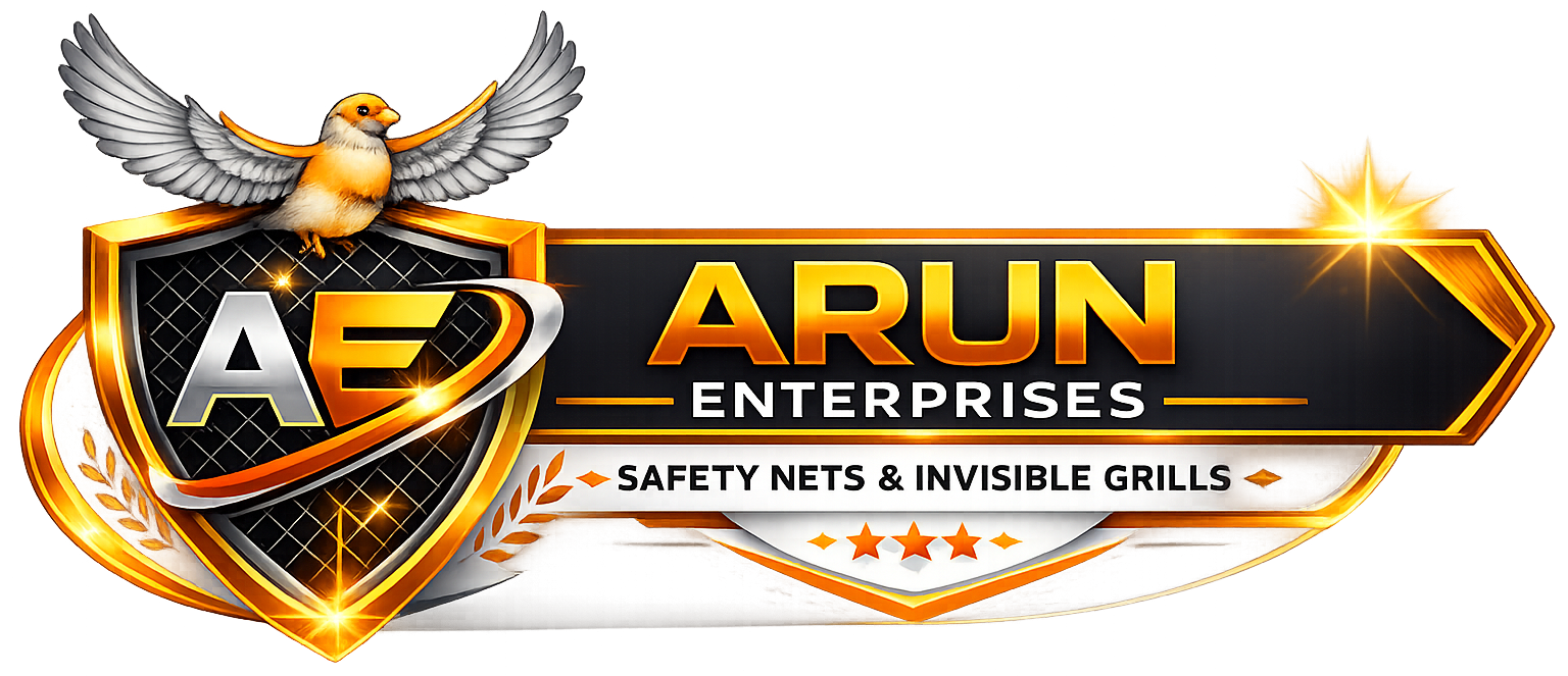 Arun Enterprises Safety Nets Invisible Grills in Bangalore